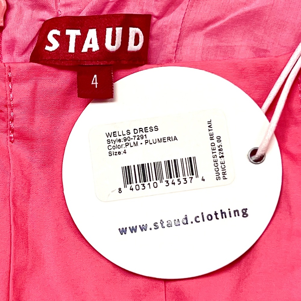 🌺🎉HP🎉🌺 Staud Wells Midi Dress Plumeria - Picture 15 of 16